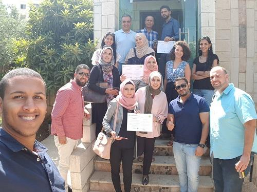 مركز حملة يخرج فوجًا جديدًا من الدورة التدريبية في الحملات والتسويق الرقمي لمؤسسات المجتمع المدني في رام الله