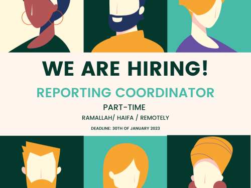 Job Opportunity: Reporting Coordinator