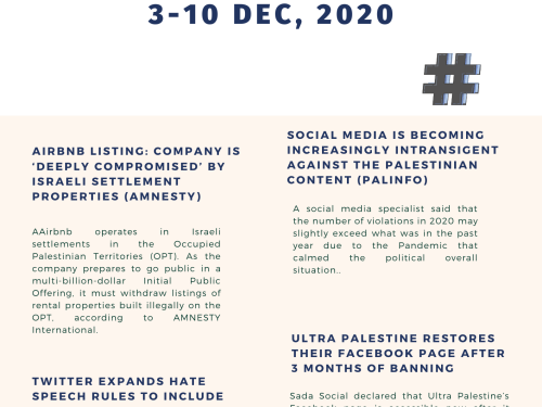Digital Rights Weekly Update December 3 -10